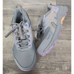 Asics Gel Venture 9 Women's Sz. 9W Trail Running Shoes Metal/Summer Dune